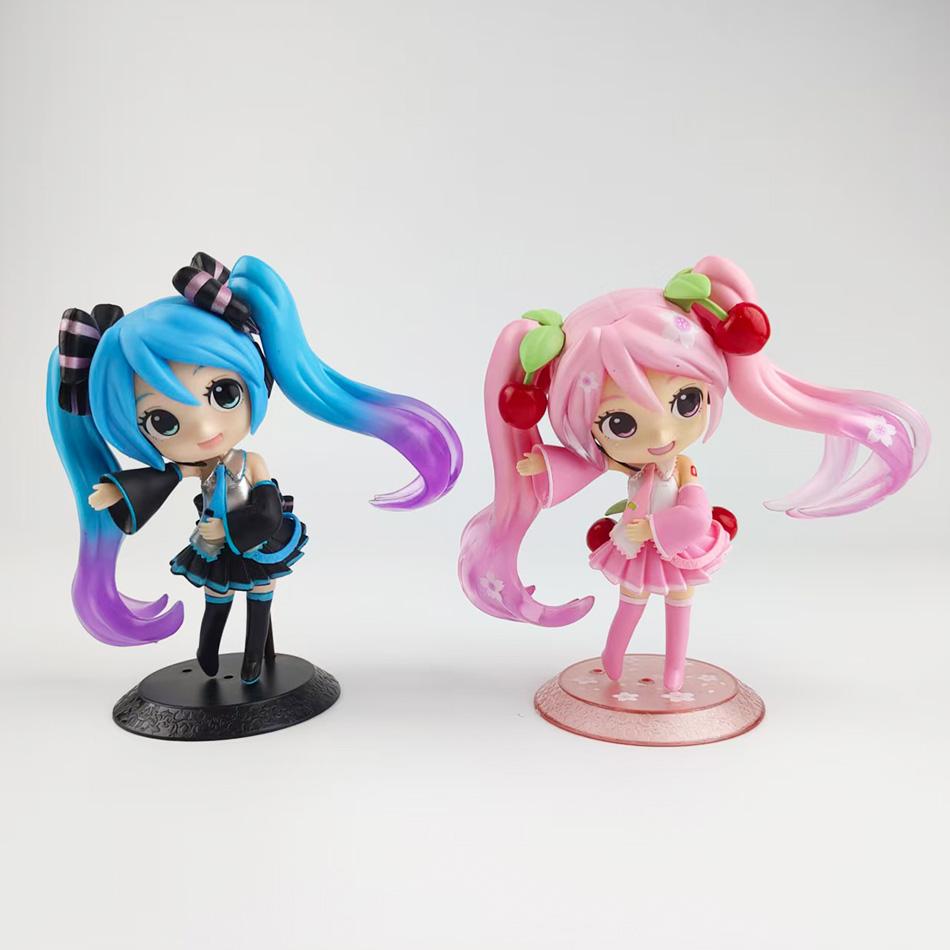 Sexy Girl Hatsune Miku Anime Figure Fashion Subclture Action Birthday Christmas Gift Collection Model Doll Toys PVC Poseable Articulated Scale