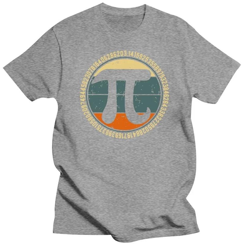 

Vintage Retro Pi Tshirt Men Pure Cotton Urban T-shirt Short Sleeved Algebra Shirt Math Teacher Tee Tops Loose Fit Clothing Gif#Color(3) XXXXXL чёрный
