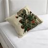 Funny Skull Art Square Pillow Cover Decorative Throw Pillow Case for Sofa Couch Bed Home Car Living Room Decoration