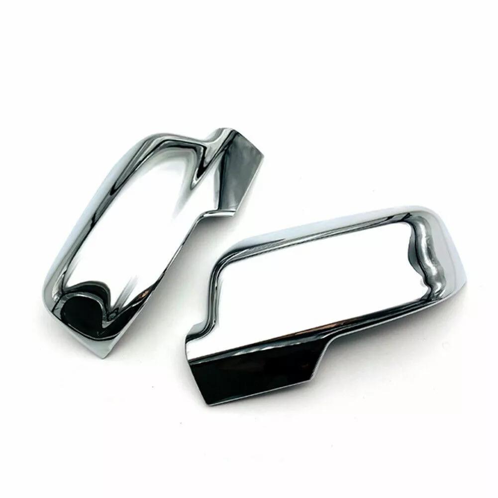 For Dodge Ram 1500 Car Rearview Side Mirror Cover Wing Cap Exterior Door Housing Shell Trim Sticker серебряный