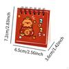 Standing Desk Calendar Flip Adorable Planning Organizing Year Mini