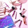 Real Techniques Travel Fantasy Mini Brush Makeup Brushes for and with Makeup Gift Set, Travel-Size Foundation, Eyeshadow, Powder, Blush, Contour,