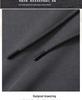 Men's Plus Size Fleece-Lined Zipper Hoodie - Thick, Loose Fit for Autumn and Winter