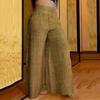 Women Casual Pants Wide Elastic High Waist Oversized Wide Leg Long Trousers Solid Color Lounge Workout Pants