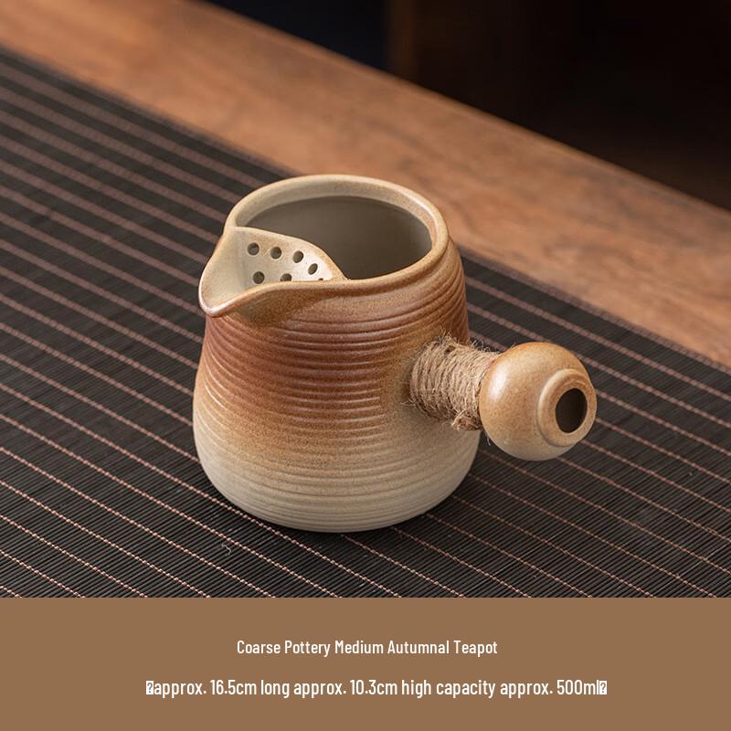 Coarse Pottery Fireside Tea Pot