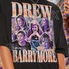 Košile DREW BARRYMORE, Tričko Drew Barrymore, Trička Drew Barrymore, Retro svetr Drew Barrymore 90. let, Dárkové zboží Drew Barrymore #saf