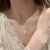 925 Silver Hiphop Necklace New Fashion Simple Geometric Handmade Clavicle Chain Party Jewelry Gifts for Women