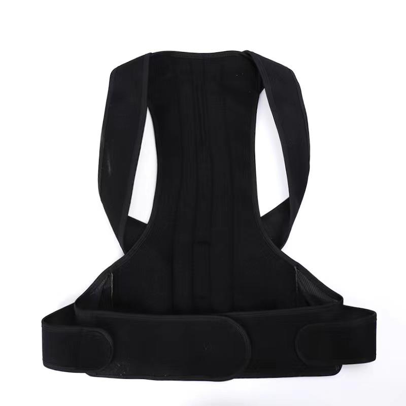 Posture Support and Correction Belt with Reinforced Straps