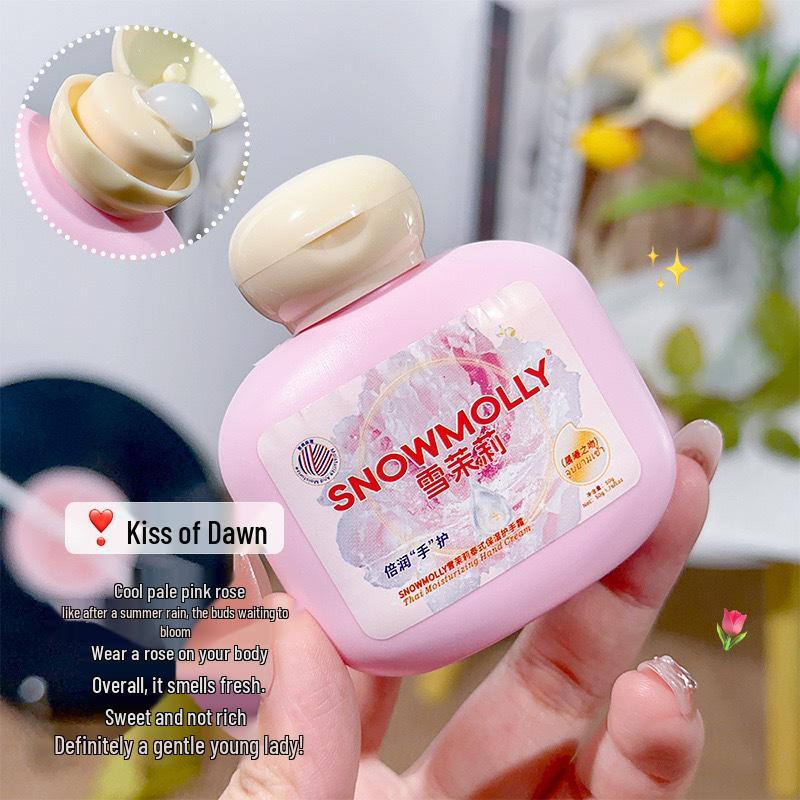 

Snow Jasmine Peony Scent Thai Hand Cream: Intensive Moisturizing & Long-Lasting Fragrance