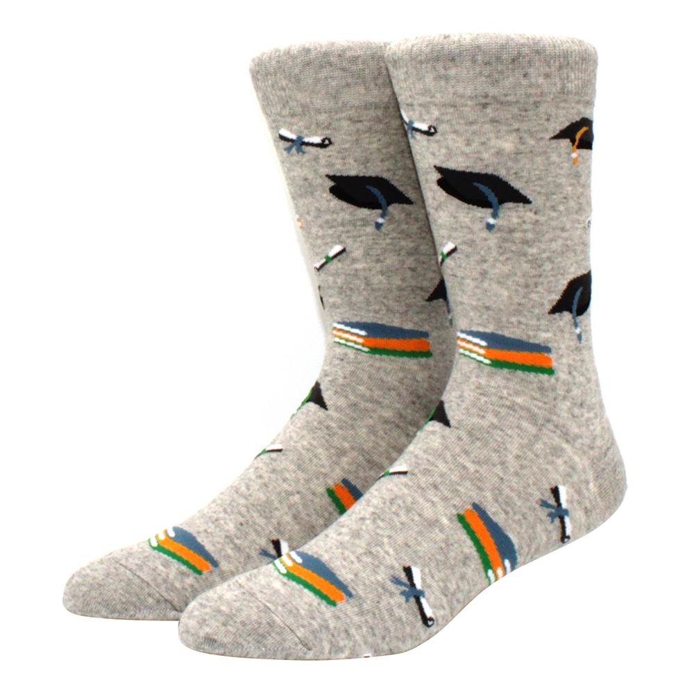 High Quality Fashion casual men's socks cartoon food car series fun women's socks