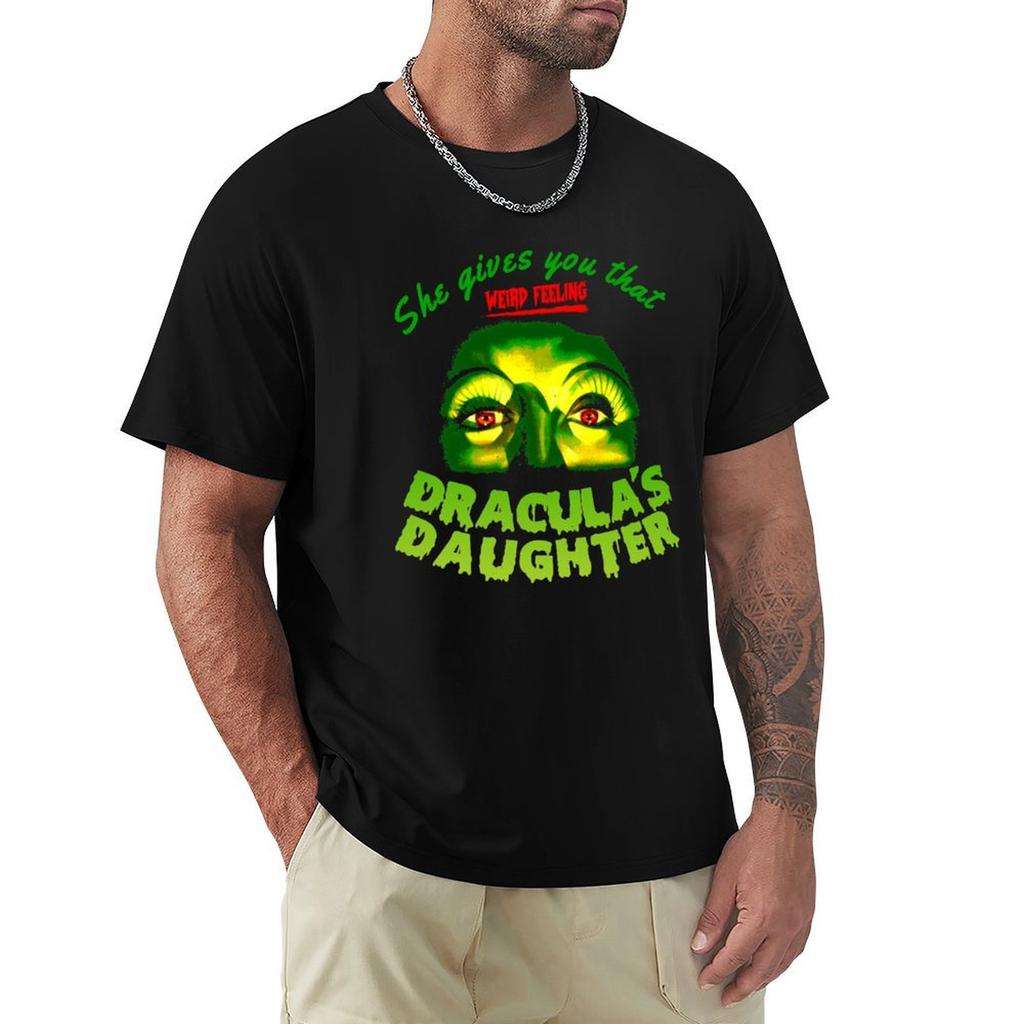 Draculas Daughter Tshirt Fashion Pattern Printed Tee Shirt