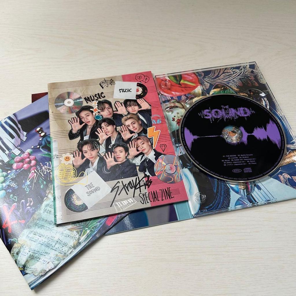 [USED] StraykidsTHE SOUND First Press Limited Edition B