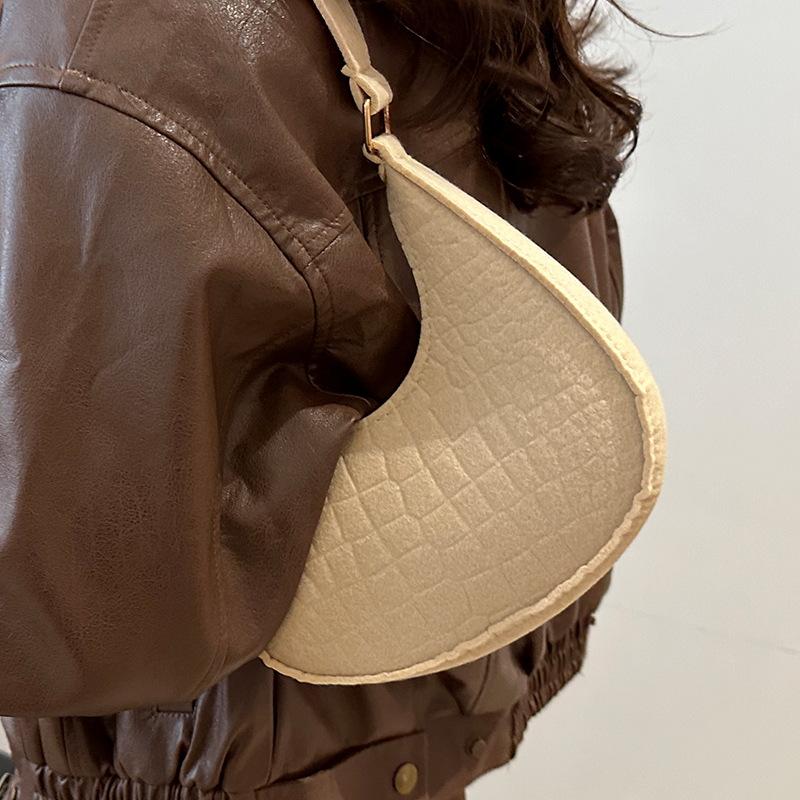 High End Niche Bag for Women New Fashion Underarm Bag for Women Ins Retro Versatile One Shoulder Handbag for Women