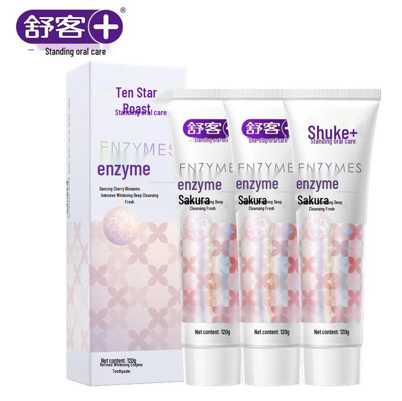 Soking+ Cherry Blossom Whitening Enzyme Toothpaste