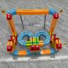 Diy Assembly Splicing Magnetic Track Train Set Versatile Building Tracks Magnetic Toy Train For Kids Non-Remote Rail Car Gift