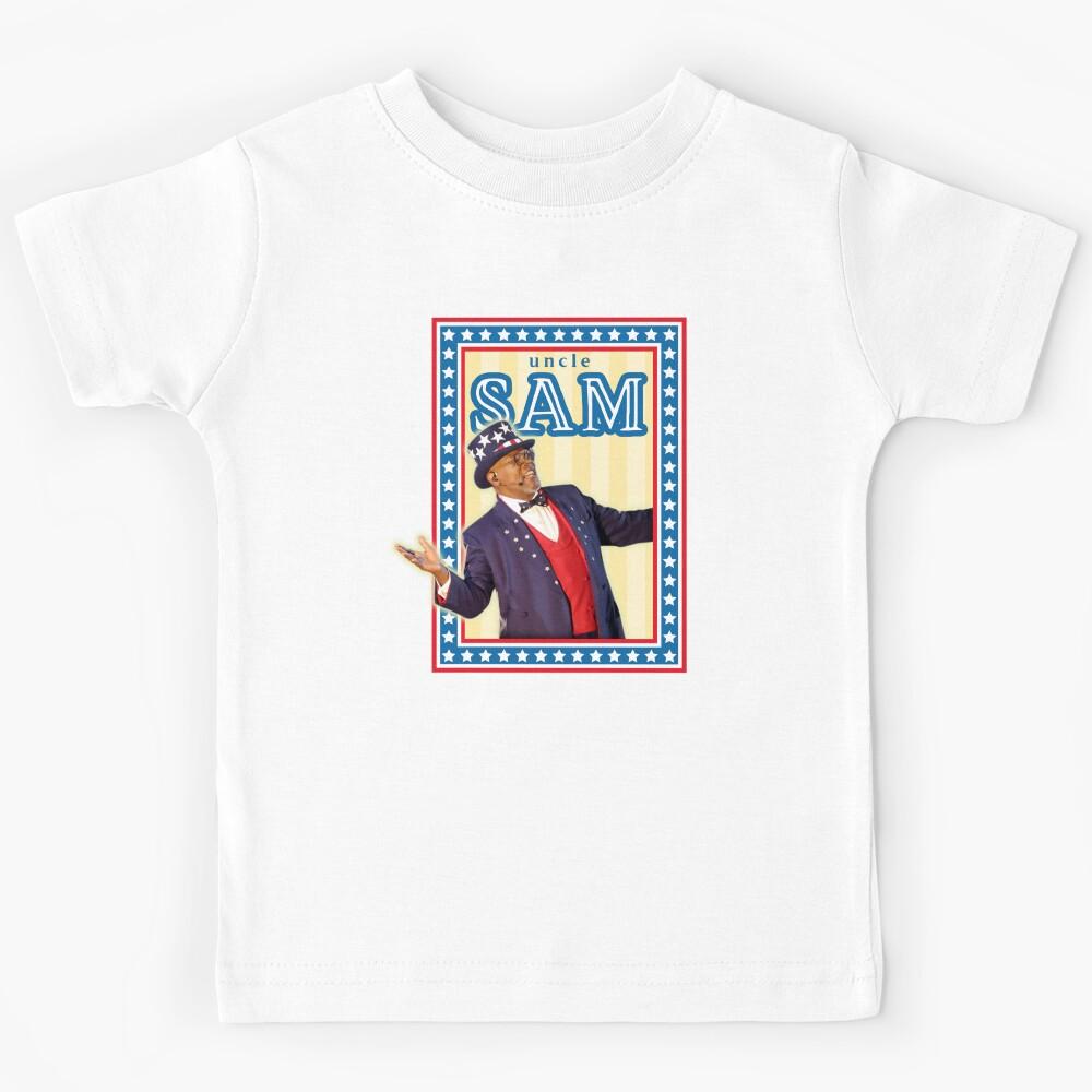 Uncle Sam (Jackson) - stars and stripes Kids T-Shirt 120