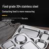 PYTHONIC 304 Stainless Steel Dining Plate