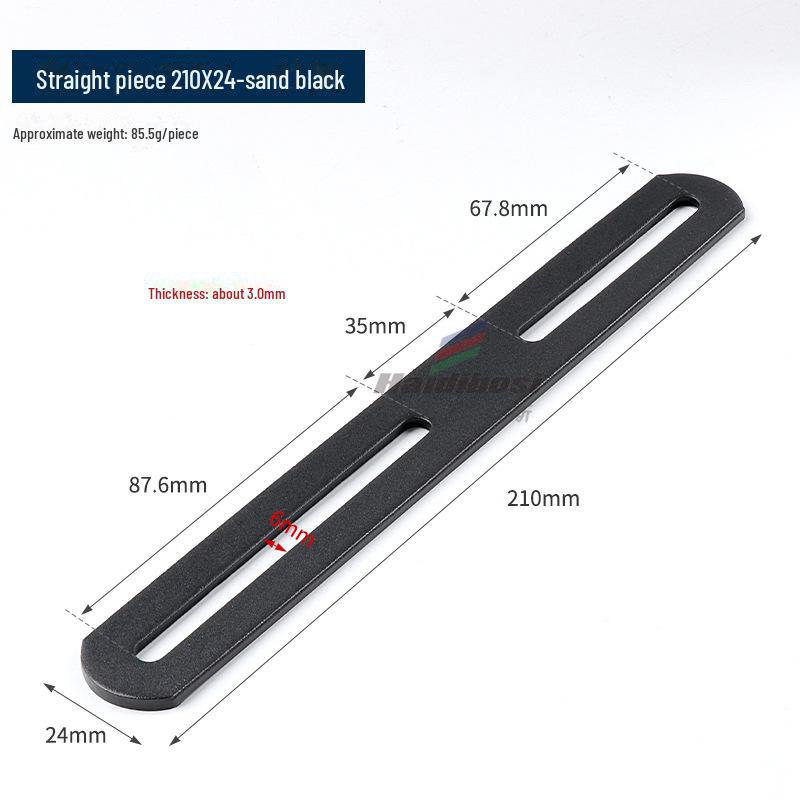 Stainless Steel Adjustable L-Shaped 90° Angle Bracket Connector