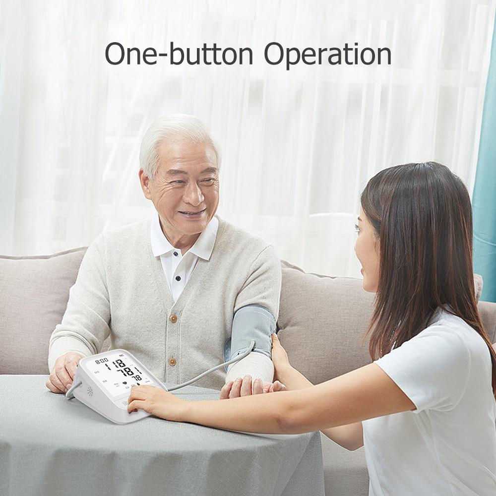 Hospital-Standard BP Measurement Tool Digital Blood Pressure Monitor | Automatic Arm Cuff | Portable & Accurate for Home/Clinic