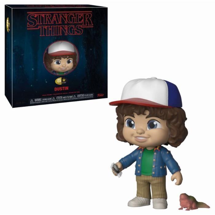 Figurine Funko 5 Star: Stranger Things - Dustin - Vinyle - Accessoires