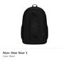 Li Ning Polyester Carry Backpack Regular Unisex Black ABST317-1