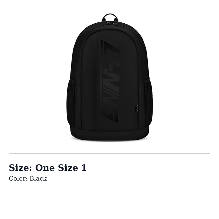 Li Ning Polyester Carry Backpack Regular Unisex Black ABST317-1