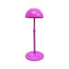 Adjustable Bright White Wig Stand - Telescopic and Lifting Design for Hairpieces and Art.