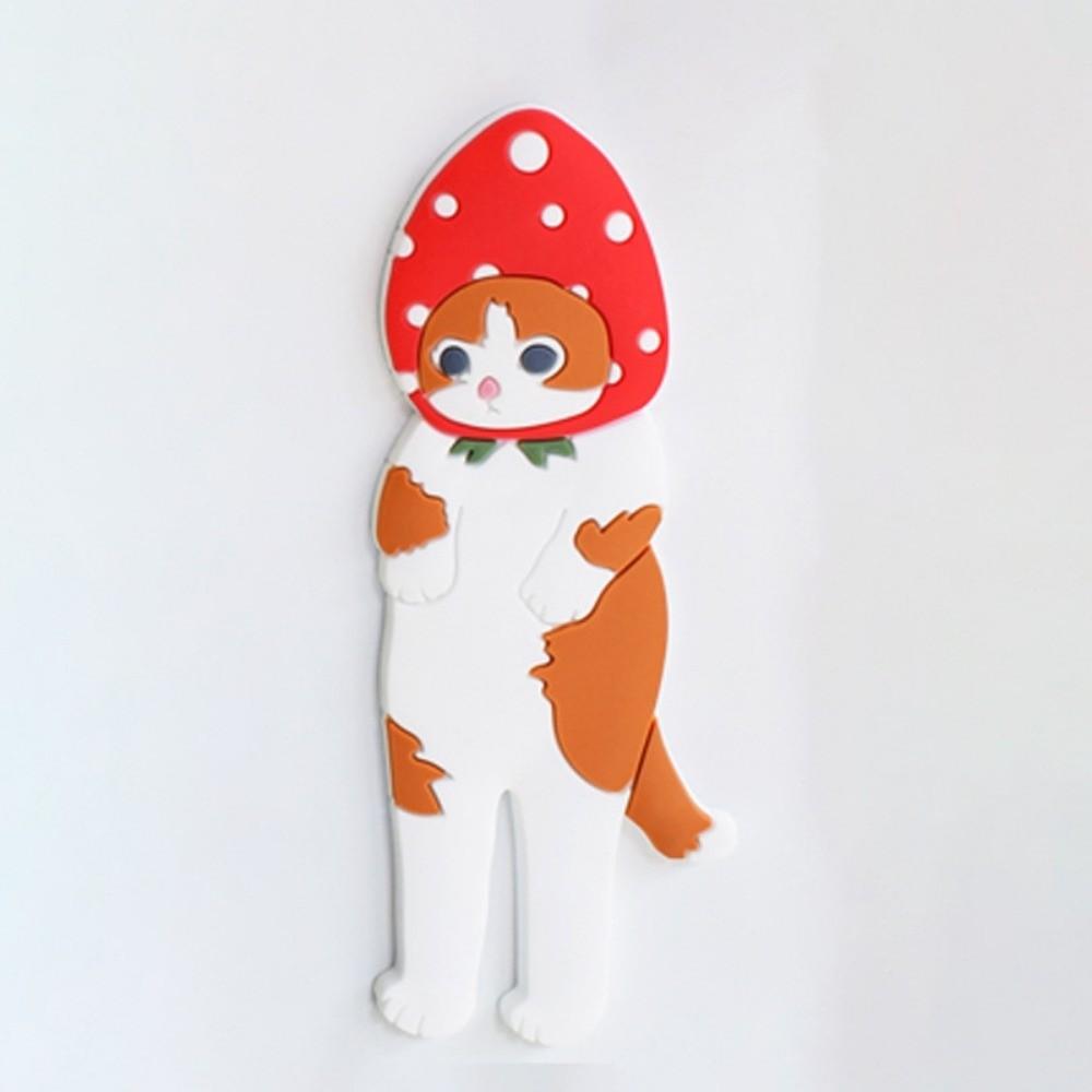 New Multifunctional Cat Hook Bendable Removable Key Holder Towel Hanger Fridge