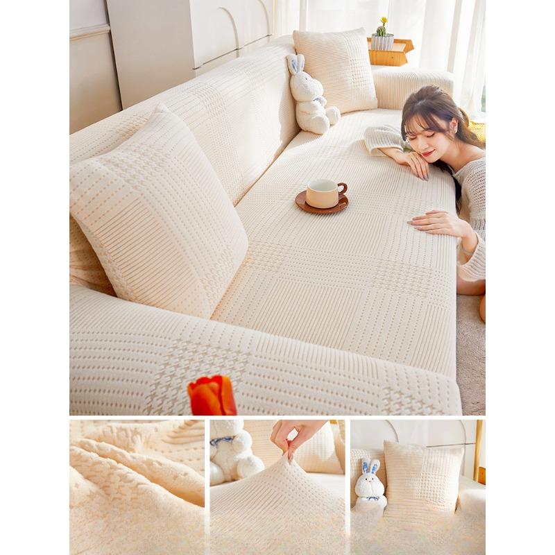 Universal All-Inclusive Universal Sofa Cover Anti-Scratching Sofa Slipcover Four Seasons Universal Sofa Cushion Lazy Sofa Cover Full Covered