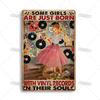 ARTISIAN Rusty Vinyl Records Metal Tin Sign Vintage Decorative Plate Classic Music Metal Sign Man Cave Home Studio Wall Decor