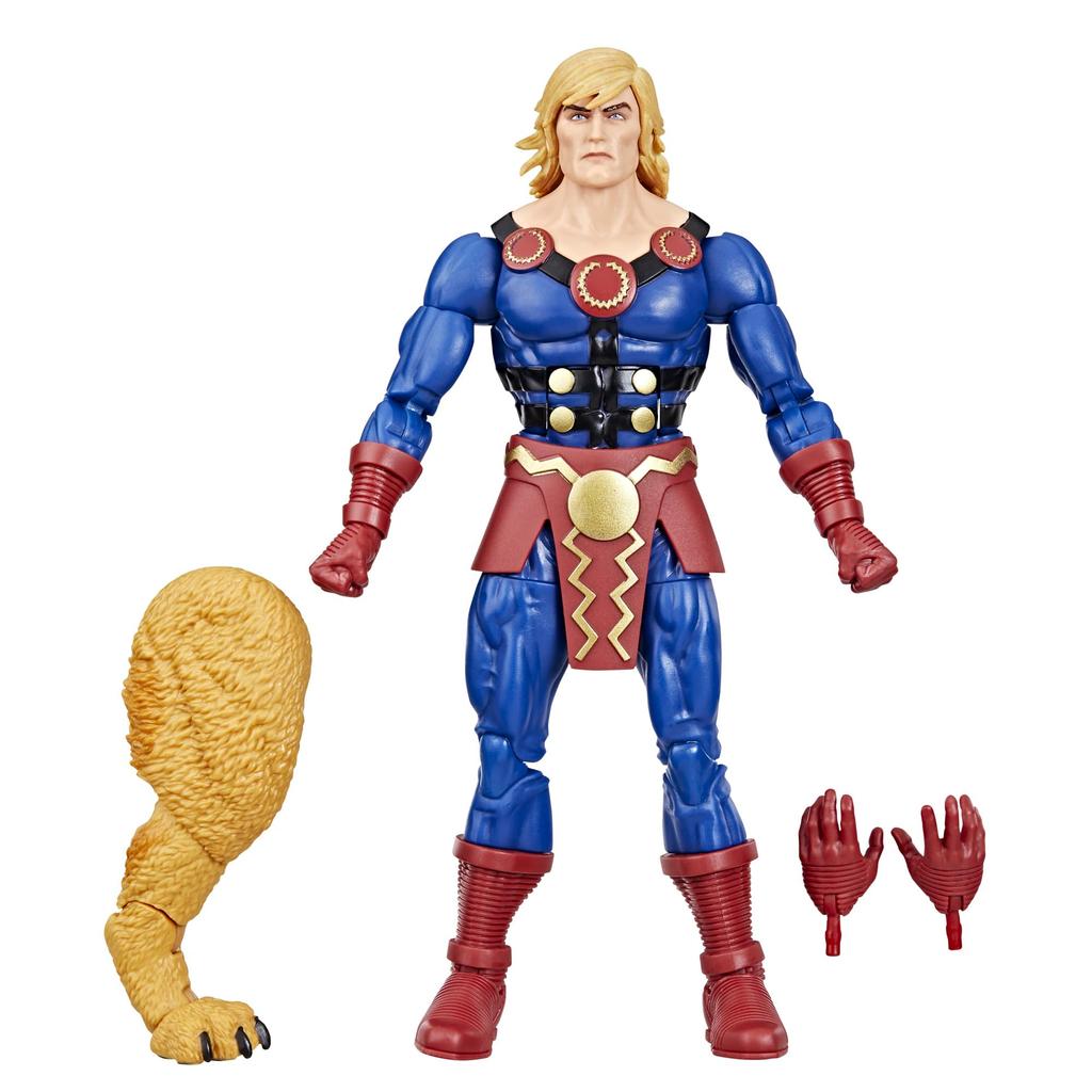 Hasbro Marvel Legends Serie Ikaris Comics Sammlerstück 6 Zoll (15 cm) Actionfigur mit Build-A-Figure-Teilen, F9077, Authentisch