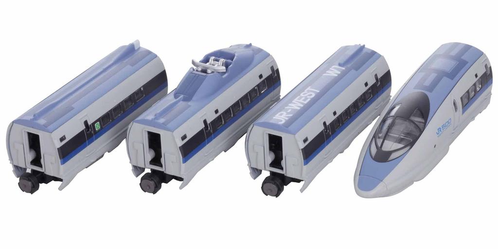 B Train Shorty Shinkansen 500 Series Nozomi B Set Plastic Model