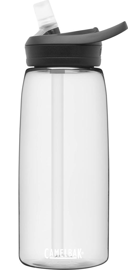 CamelBak Eddy Plus Recycled Tritan Renew Lightweight Clear Next-Generation Bottle, 1000ml,