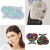 Holographic Butterfly Earrings Silicone Mold Ear Drops Crystal Epoxy Resin Mould DIY Ear Rings Jewelry Making Tools