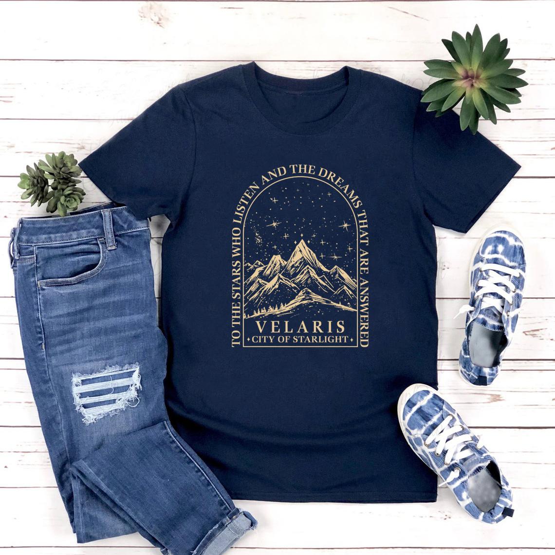 

SJM Веларис Футболка Звездам, которые слушают, и Мечтам, на которые отвечают Футболка Унисекс Футболки Веларис Город Звездного Света XXXL