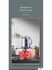 German Multifunctional Meat Grinder and Food Processor with Transparent Glass Cup for Garlic and Chili