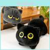Long Body Cat Plushie With Soft Mink Velvet For Girls Bedside Comfort