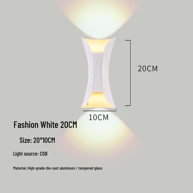 Modern LED Waterproof Outdoor Wall Lamp – Creative Design for Corridor