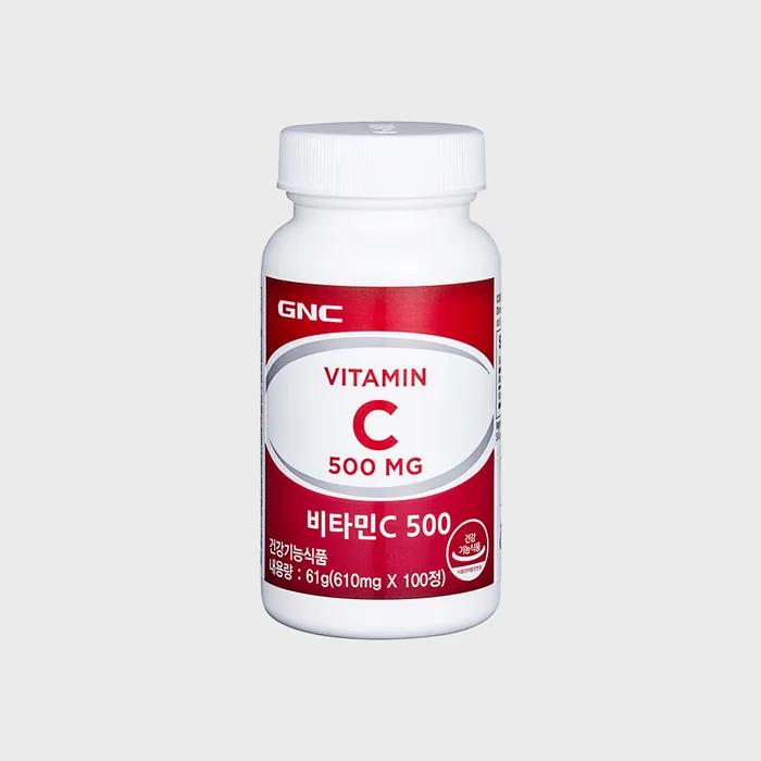 GNC Vitamin C 500 (100 Tablets) 100-day Supply