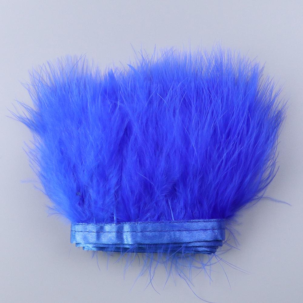1Meters Furry Turkey Feathers Trim Ribbon White Natural Plumes For Traditional Holiday Dress Sewing Plumas Accessories