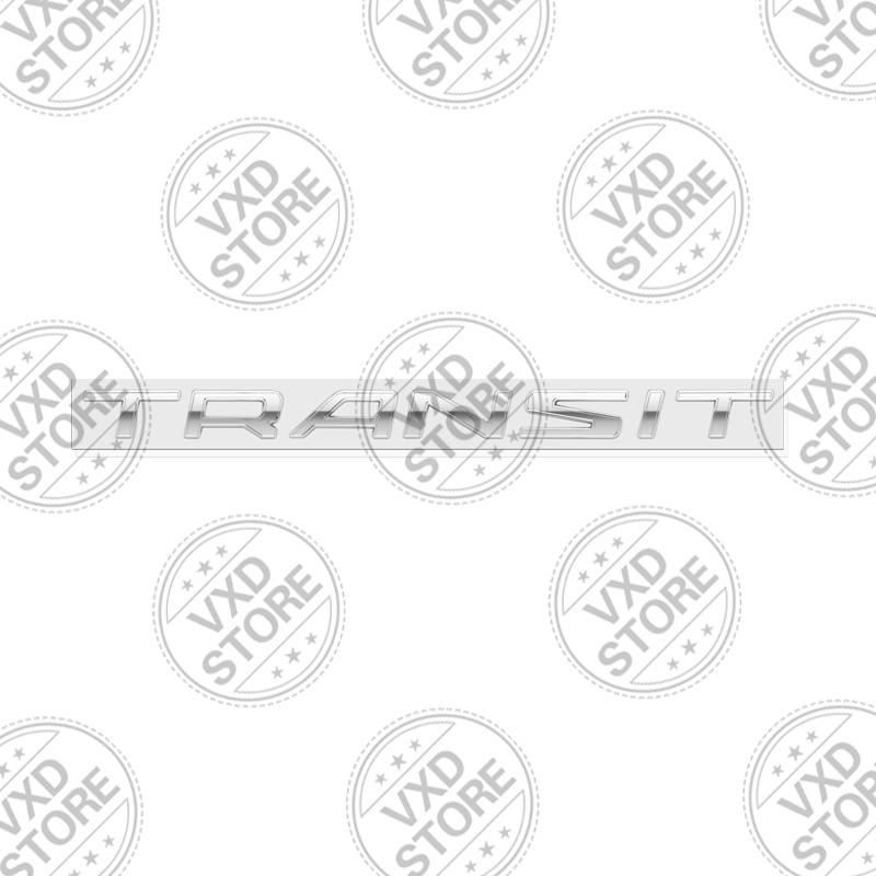 For Ford Transit Custom Lettering Car 3D Metal Logo Badge Decals Sticker Car Auto Rear Trunk Alphabet Emblem Styling Stickers