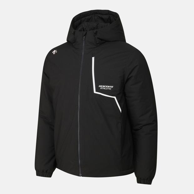 Descente Training Hooded Padded Jacket Black Sr121Tpd12