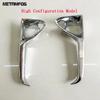 Fog Front Light Lamp Cover Trim For Lexus RX 200T 350 450H 450HL 2016-2018  Chrome Foglight Foglamp Protector Accessories