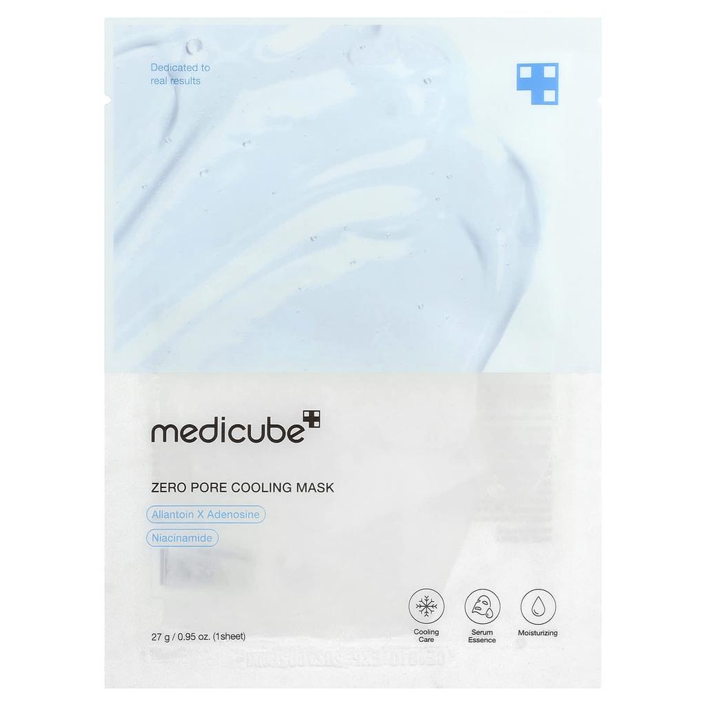 Medicube Zero Pore Cooling Beauty Mask, 1 Sheet, 27g (0.95oz)