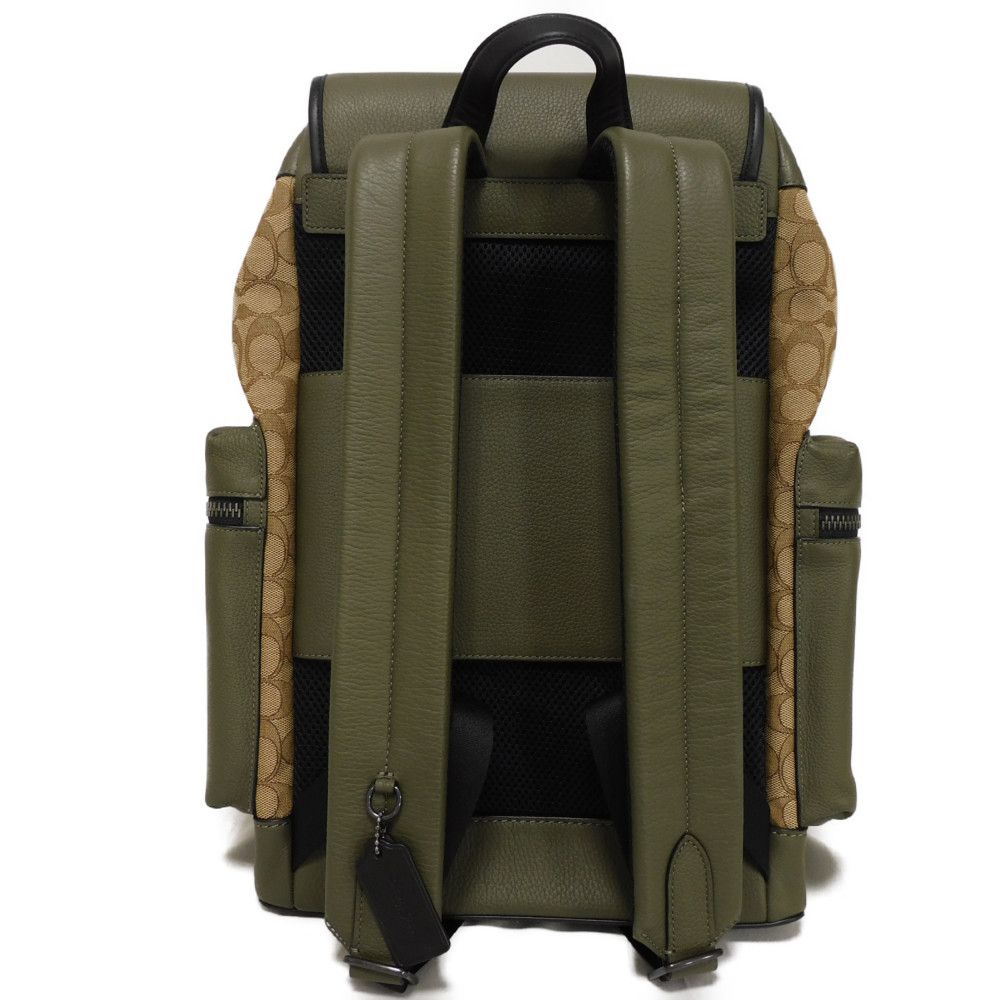 Used 9726 Sprint Daypack CD273 7927 Current Logo Beige Unused Signature Jacquard Olive Drab Men's from Japan AUTHENTIC