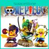One Piece Cosplay Pikachu Figures Enel, Thor, Zoro, Luffy, Ace