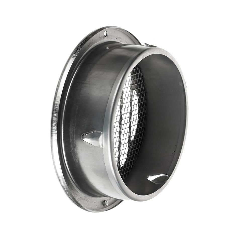 Stainless Steel Exterior Wall Air Vent Grille Round Ducting Ventilation Grilles 75/80/100/120/150/160/180/200mm Air Vent