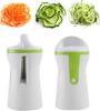 3IN1 Handheld Vegetable Spiralizer Slicer Veggie Carrot Spiral Slicer Cutter Zucchini Pasta Noodle Spaghetti Maker Kitchen To