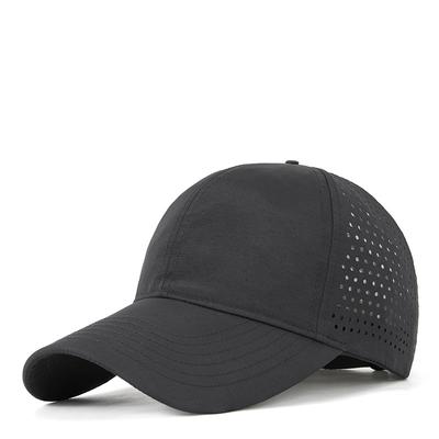 12 Colors Summer Cool Hollow Out Sun Hat Lady Beach Sport Hats Big Bone Man Snapback Caps Plus Size Baseball Cap 55-59cm 60-65cm