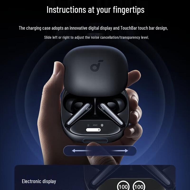 

Soundcore Liberty 4 Pro Noise-Canceling Wireless Earbuds